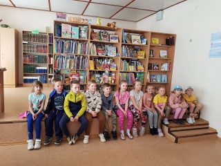 Ekskursija Turgelių bibliotekoje