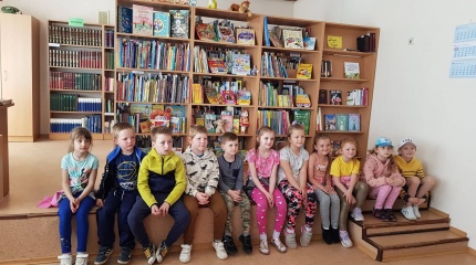 Ekskursija Turgelių bibliotekoje