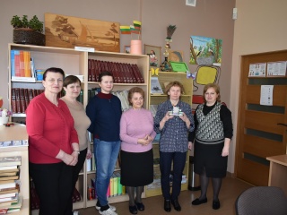 Susitikimas su bibliotekos knygnešiais 