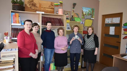Susitikimas su bibliotekos knygnešiais 