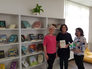 Eišiškių Vaikų biblioteką aplankė Rasa Budnikienė