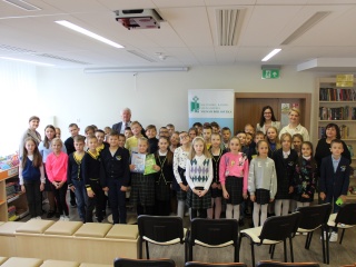 Selemonas Paltanavičius viešėjo Šalčininkų bibliotekoje