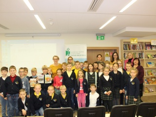 Danguolė Kandrotienė svečiavosi Šalčininkų bibliotekoje