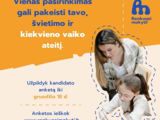 Kviečiame užpildyti anketą