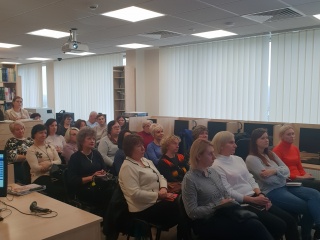 Šalčininkų bibliotekoje vyko mokymai darbuotojams „Duomenų bazės“