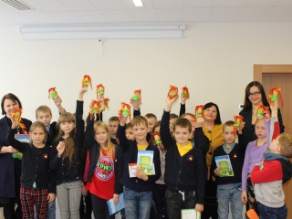 Edukacinis užsiėmimas skirtas Europos atliekų mažinimo savaitei