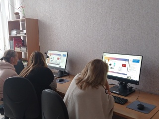 Poškonių bibliotekoje vyko „Senjorų dienos internete 2022”