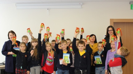 Edukacinis užsiėmimas skirtas Europos atliekų mažinimo savaitei