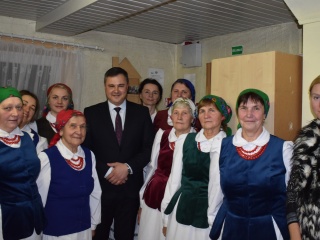 Skynimų bibliotekoje vyko Andriejaus vakaronė