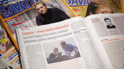 Lietuva tampa viena didele biblioteka!