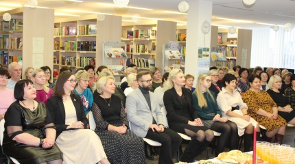  Šalčininkų bibliotekoje vyko šventinis, kalėdinis susitikimas