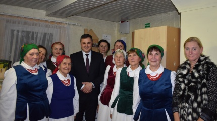 Skynimų bibliotekoje vyko Andriejaus vakaronė