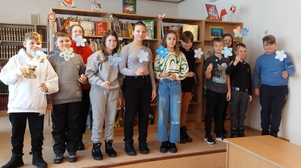 Sausio 13 minėjimas Turgelių bibliotekoje