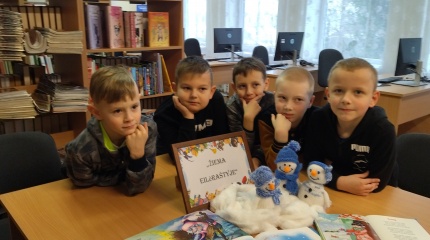 Garsinis skaitymas „Žiema eilėraštyje“