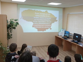  Lietuvos valstybės atkūrimo diena Purvėnų bibliotekoje
