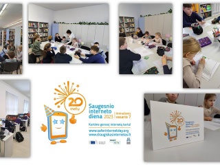 Saugesnio interneto savaitės Jašiūnų bibliotekoje