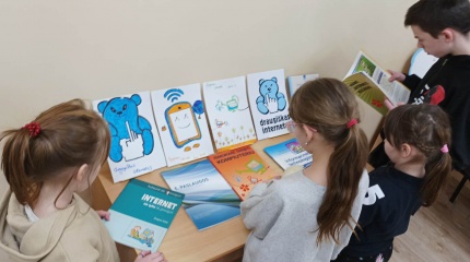 Edukacinė pamokėlė vaikams „Saugesnio interneto diena“