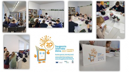 Saugesnio interneto savaitės Jašiūnų bibliotekoje