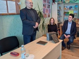 Susitikimas su autoriumi Leonidu Sventoslavskiu