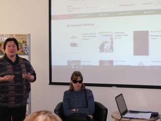 Virtualios bibliotekos „ELVIS“ pristatymas Šalčininkų bibliotekoje