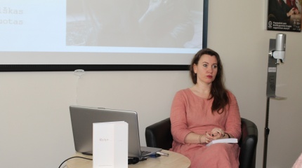 Susitikimas su knygos autore, psichologe Eglė Lukinaite-Vaičiurgiene