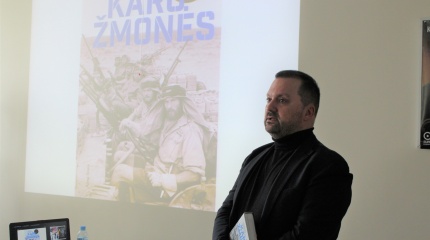 Knygų „Karo anatomija“ ir „Karo žmonės“ pristatymas