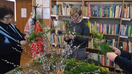 Verbų dirbtuvės Pabarės bibliotekoje
