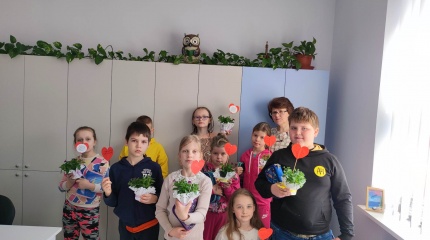 Mamos diena Jašiūnų bibliotekoje