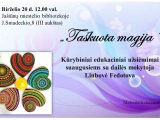 Kviečiame į Jašiūnų biblioteka