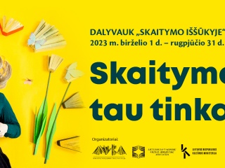 Skaitymo iššūkis „Vasara su knyga“