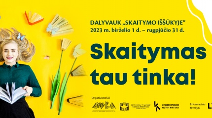 Skaitymo iššūkis „Vasara su knyga“