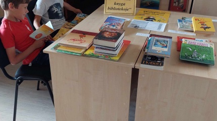 Popietė „Aš skaitau knygą bibliotekoje“