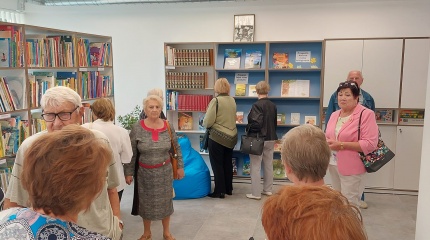 Svečiai Šalčininkėlių bibliotekoje