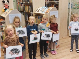 Priešmokyklinukų apsilankymas bibliotekoje
