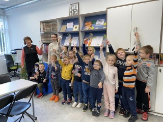 Mokinių apsilankymas Šalčininkėlių bibliotekoje