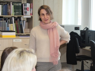 Kūrybinės dirbtuvės su knygų menininke, dailininke Sigute Chlebinskaite