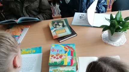 Dieveniškių bibliotekoje vyko literatūrinė popietė