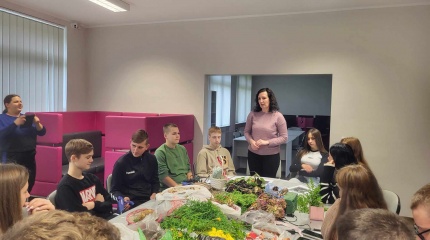 Edukacinis užsiėmimas „Rudens spalvų paletė”