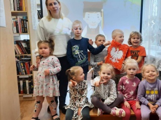 Lenkijos Nepriklausomybės dienos minėjimas Zavišonių bibliotekoje