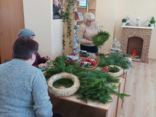 Edukacinės dirbtuvės „Advento vainikas“