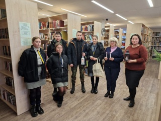 Betliejaus šviesa atkeliavo į Šalčininkų biblioteką