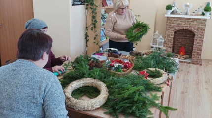Edukacinės dirbtuvės „Advento vainikas“