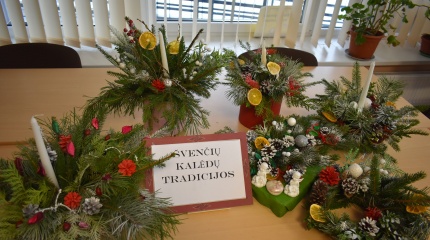 Kalėdinių dekoracijų paroda
