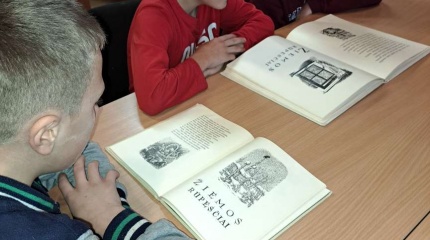 Kristijono Donelaičio minėjimas Gerviškių bibliotekoje