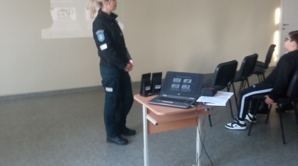 Susitikimas su policijos pareigūnais