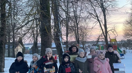 Edukacinė pamokėlė „Žiemojantys paukščiai ir jų priežiūra“