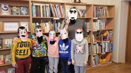 Edukacinis renginys „Kaukių dirbtuvės“