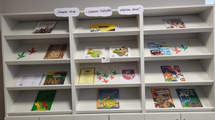 Literatūros ir spaudinių paroda „Švęskime Laisvę!“
