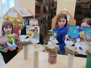 Edukacinis užsiėmimas vaikams „Gandrai sugrįžo!“