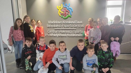 Ekskursija po V.Kozakevičiaus laisvalaikio ir sporto centra